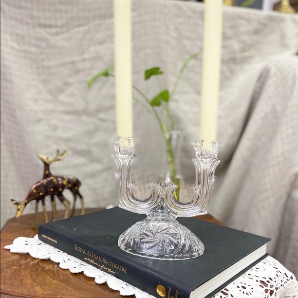 Czech Crystal Candle Holders Bundle - Picture 2 of 6